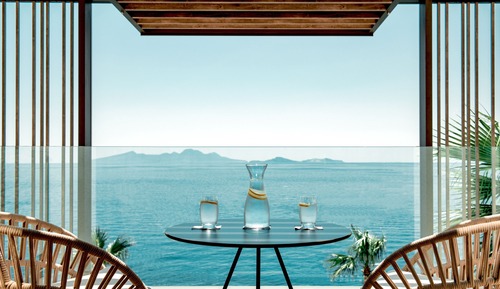 Superior Double Room, Sea View (Front Row)