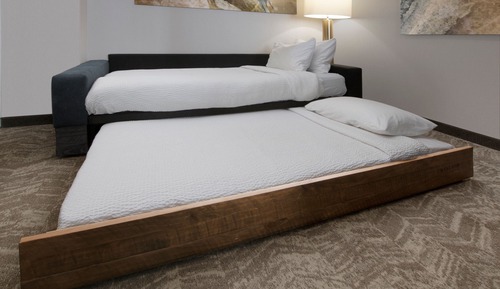 Studio, 1 King Bed with Sofa bed (Hearing Accessible)