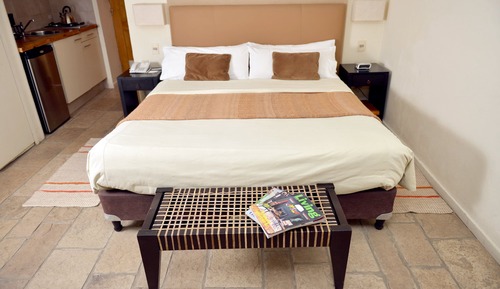 Standard Suite, 1 King Bed, Garden View (Studio King - Jacuzzi and Fireplace)