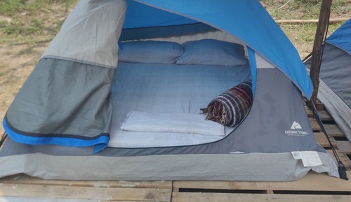 Zona de camping tradicional
