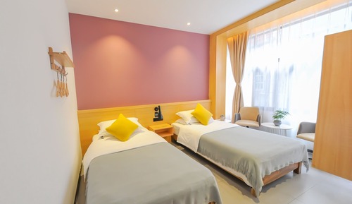 Economy Twin Room, 1 Bedroom, Private Bathroom