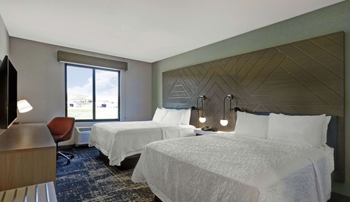 Room, 2 Queen Beds, Refrigerator
