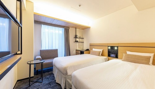 Economy Twin Room (2 Beds for 1 People) , Non Smoking