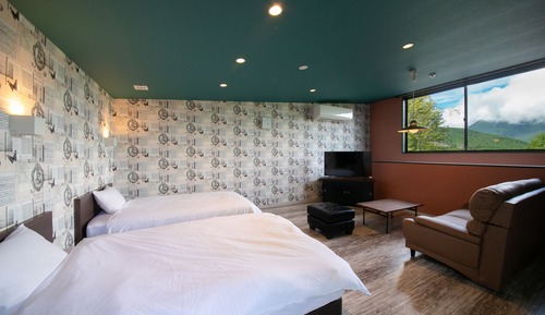 Independent guest-cottage with open-air hot spring bath  Aquamarine(305), Non-Smoking