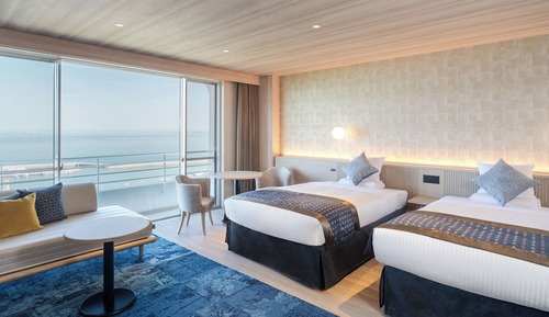 Japanese-Western Style Room, Non Smoking, Ocean View (with Toilet)