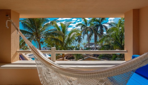 Deluxe Room, 2 Double Beds, Ocean View