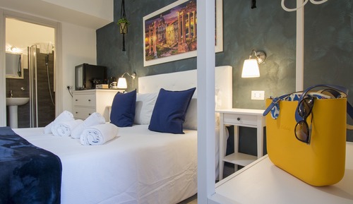 Deluxe Double Room (with shower Blu)