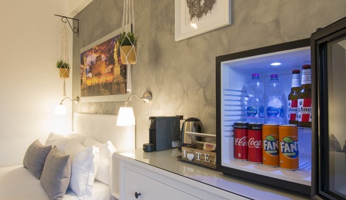 Deluxe Double Room, Balcony (with shower Grigia)