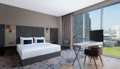 Suite, 1 King Bed with Sofa bed, Non Smoking