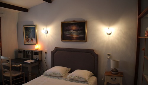Double Room, 1 Double Bed, Refrigerator, Hill View