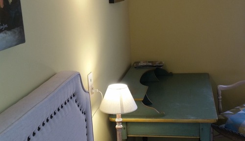 Double Room, 1 Double Bed, Refrigerator, Garden View