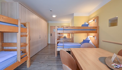 Family Room, Shared Bathroom