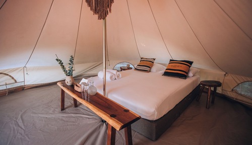 Deluxe Tent, 1 Double Bed, Garden View