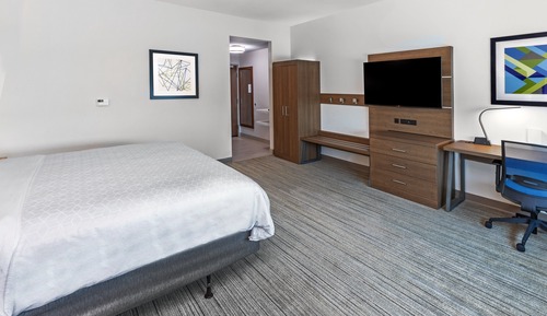 Standard Room, 1 King Bed, Roll-in Shower (Communications)