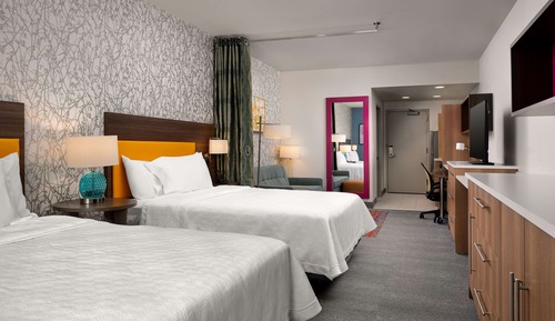 Studio, 2 Queen Beds, Accessible (Hearing)