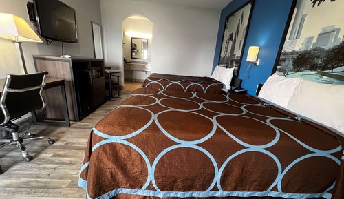 Efficiency, Room, 2 Double Beds, Non Smoking