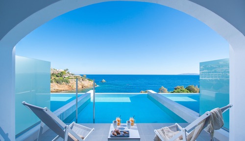 Superior Room, Private Pool, Sea View
