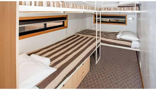 Economy 2 Bedroom Cabin - Sleeps 6