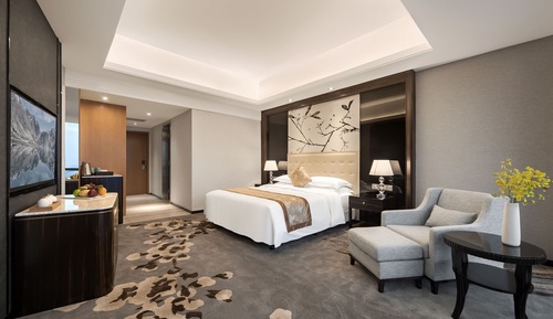 Deluxe Executive 1 King Bed(Complimentary Mini Bar and Night Snack)