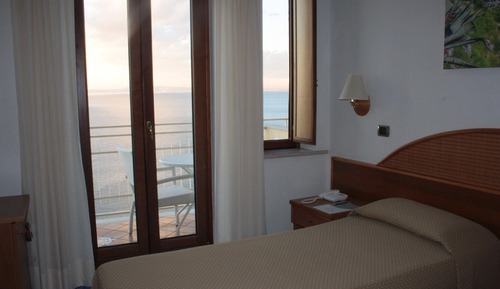 Single Room, Balcony, Sea View
