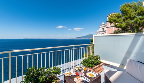 Double Room, 1 Double Bed, Terrace, Sea View