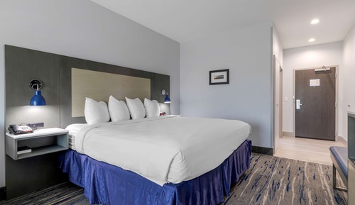Standard Room, 1 King Bed, Accessible, Refrigerator & Microwave