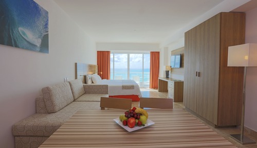 Family Studio, 1 King Bed with Sofa bed, Sea View
