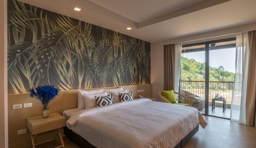 Deluxe Double or Twin Room, Sea View