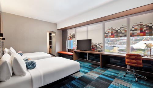 aloft, Room, 2 Queen Beds, Corner