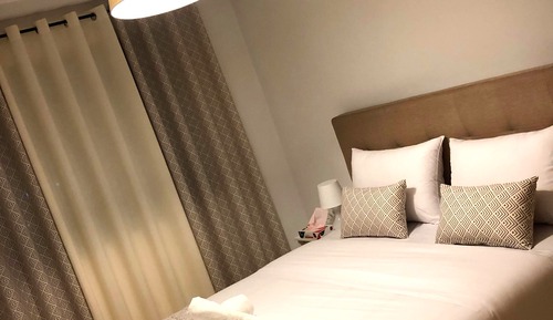 Comfort Apartment, 2 Bedrooms, Kitchen, City View