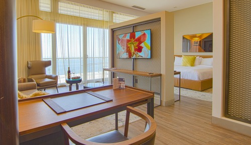 Luxury Loft, 1 King Bed, Ocean View
