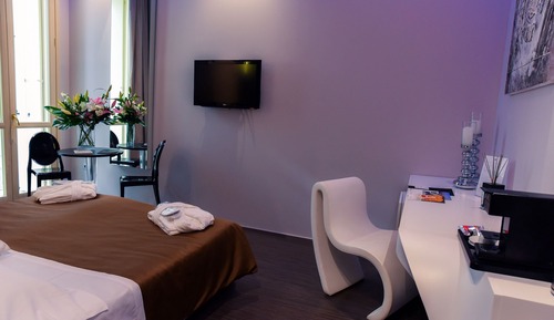 Deluxe Double Room, Balcony, City View