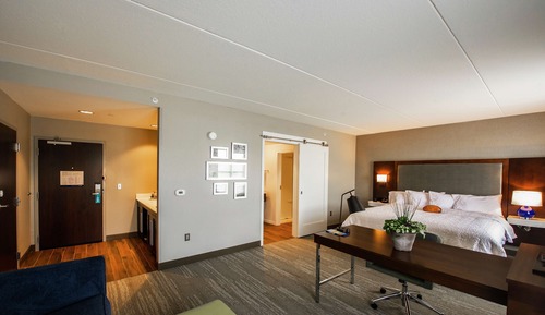 Studio, 1 King Bed with Sofa bed (Microwave, Shower)