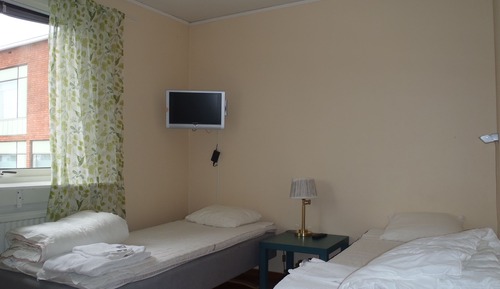 Economy Twin Room, Private Bathroom (Vandrarhem)