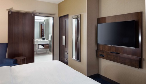 Suite, 1 King Bed with Sofa bed, City View (2 Rooms)