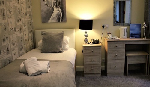 Basic Single Room, Ensuite (Annex)