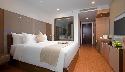 Deluxe Double Room, Balcony, Bay View