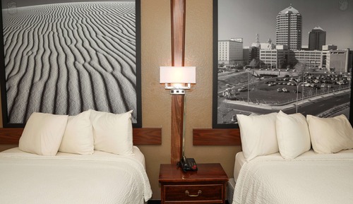 Double Room, 2 Double Beds, Smoking