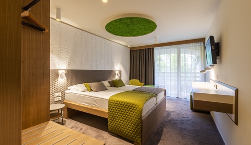 Double Room, Balcony, Park View