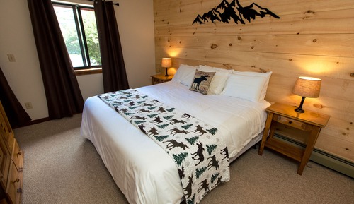 Deluxe King Suite, Pull Out Couch, Fireplace and Jetted Tub (206)