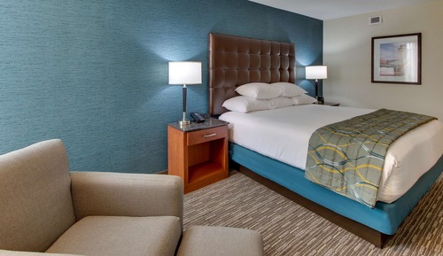 Deluxe Room, 1 King Bed, Refrigerator & Microwave