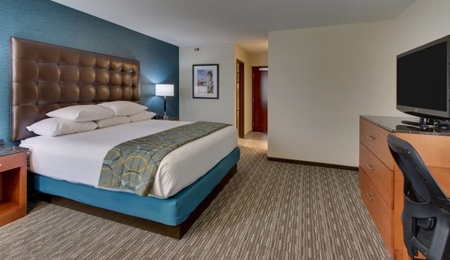 Deluxe Room, 1 King Bed, Refrigerator & Microwave (oversize room)