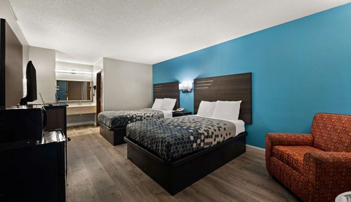 Standard Room, 2 Double Beds, Non Smoking