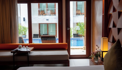 Deluxe Room, Pool Access (Free Daily Minibar)