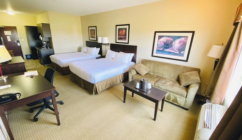 Suite, 1 King Bed with Sofa bed, Non Smoking, Fireplace