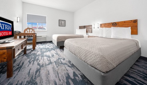 Double Room, 2 Queen Beds, Smoking