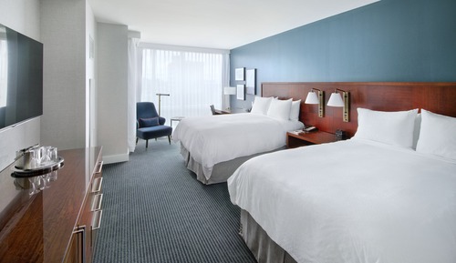 Classic Room, 2 Double Beds, Accessible Bathtub (Mobility)