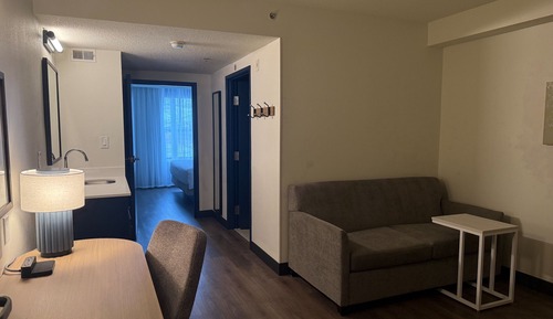 Suite, 2 Queen Beds, Accessible, Bathtub
