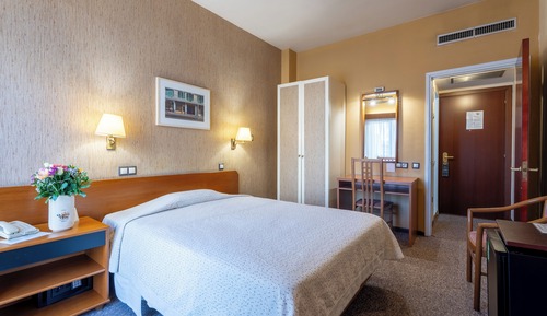Standard Double Room Single Use, Balcony, City View