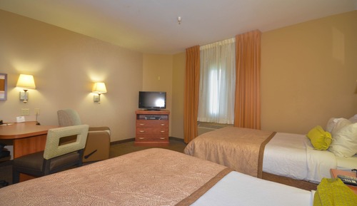 Studio Suite, 2 Double Beds, Accessible (Mobility, Accessible Tub)